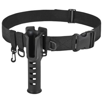 XDHLDULYK 1 Pcs Fishing Rod Belt Holder Fishing Waist Belt Rod Holder Adjustable Fishing Waist Rod Holder Belt for Fishing