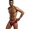 JOCKMAIL Men's Cotton Boxer Underwear Jockstrap Bottomless Mens Backless Trunks Brief Shorts (XXL, 312Red) view 3