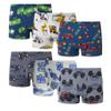 Family Feeling 6 Packs Trucks Little Boys' Cotton Boxer Brief Underwear Size 2T view 1