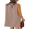 ANFTFH Women V Neck Shirt Dresses Summer Fashions Engagement Dresses Apink XXL view 3
