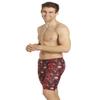 iSwim Varsity Blur Jammer Swimsuit  Mens' Training Swim Shorts, Quick Dry, UPF 50+, Front Lined, Athletic Fit - Red - 30 view 1