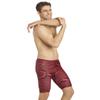 iSwim Men's & Boy's Jammer Swimsuit, UPF 50+ Sun Protection, Durable Polyester Spandex, Adjustable Drawstring Waist, Ideal for Competitive Swimming, Swirl - Red - 40 view 1