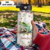 Hyturtle Personalized Frog Water Bottle - Travel Insulated Stainless Steel Bottle with Leak-Proof Lid 18oz 32oz - Cute Animal Gift for Women, Girls, Frog Lovers - Birthday & Christmas Gift view 2