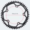 DJC Bike Chainring 130BCD 40T to 58T Round Chainwheel Narrow Wide Tooth Lightweight for 7 8 9 10 11 12 Speed Road Bike Folding Bike (54T) view 2