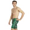 iSwim Men's & Boy's Jammer Swimsuit, UPF 50+ Sun Protection, Durable Polyester Spandex, Adjustable Drawstring Waist, Ideal for Competitive Swimming, Varsity Blur - Green - 40 view 4