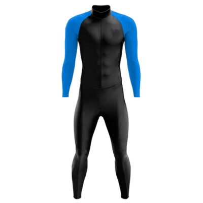 Men's Long Sleeve Track Suit Mountain Bike Trisuit Leotard Jumpsuit Cycling Suit Swimsuit Speedsuit (XS-3XL) (S, 6)