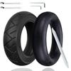Cooryda 10x2.125 Tire and Inner Tube,10x2.125 Inner Tube for Electric Scooter Tire Replacement Wheels with 0 Valve Stem for 10inch Tires with 6inch Rims(1 inner+1 outer) view 1