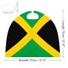 Flag of Jamaica Halloween Capes Cosplay Costumes Christmas Dress Up Birthday Party Gift with Cool Funny Cute Print view 2