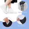 JEVRKAPZ Waterproof Shoe Covers,Upgrade Reusable Rain Shoe Galoshes with Zipper,Resistant Snow Overshoes,Foldable Shoe Protectors,Non-Slip Washable Rain Snow Bowling Travel Indoor Outdoor Overshoe view 3