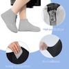 JEVRKAPZ Waterproof Shoe Covers,Upgrade Reusable Rain Shoe Galoshes with Zipper,Resistant Snow Overshoes,Foldable Shoe Protectors,Non-Slip Washable Rain Snow Bowling Travel Indoor Outdoor Overshoe view 3