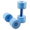 Sporti Aquatic Fitness Light Dumbbells Water Weights - Blue view 1