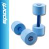 Sporti Aquatic Fitness Light Dumbbells Water Weights - Blue view 3