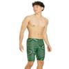 iSwim Men's & Boy's Jammer Swimsuit, UPF 50+ Sun Protection, Durable Polyester Spandex, Adjustable Drawstring Waist, Ideal for Competitive Swimming, Swirl - Green - 38 view 2