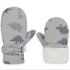 Slivery Color Toddler Gloves Kids Mittens Winter Warm Lined Fleece Gloves Waterproof Baby Boys Girls view 2