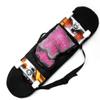 SquEqu Skateboard Bag Backpack 31'' Slim Foldable Nylon Skate Board Carry Bags with Gloves Pouch Portable Longboard Handy Storage Organizer with Adjustable Strap for Travel Outdoor Skating Skateboards view 1