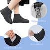 JEVRKAPZ Waterproof Shoe Covers,Upgrade Reusable Rain Shoe Galoshes with Zipper,Resistant Snow Overshoes,Foldable Shoe Protectors,Non-Slip Washable Rain Snow Bowling Travel Indoor Outdoor Overshoe view 3