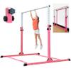 MARFULA Gymnastic Bar for Kids Gymnastic Kip Bar Horizontal Bar Pink Bar Gymnastic Training Equipment for Kids 3-15 Years Home and Club Use view 1