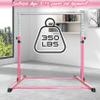 MARFULA Gymnastic Bar for Kids Gymnastic Kip Bar Horizontal Bar Pink Bar Gymnastic Training Equipment for Kids 3-15 Years Home and Club Use view 2