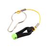 Leadigol 3PCS Power Grip Line Release Clips,Leader with Snap Release Clip for Planer Board, Downrigger Release Clip Snap Outdoor Power Grip for Downrigger Trolling Kite Offshore Fishing view 2