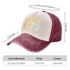 50th Birthday Gift Idea Vintage 1973 Cowboy Hat Men Vintage Baseball Cap Women Dad Hat Sun Hat Trucker Hat Dark Red view 4