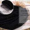 Aularso Black Pearl Veil 118'' Cathedral Wedding Veil Long Bridal Veils 2 Tier Short Veil for Brides Tulle Veils for Halloween (Black-2Tier) view 4