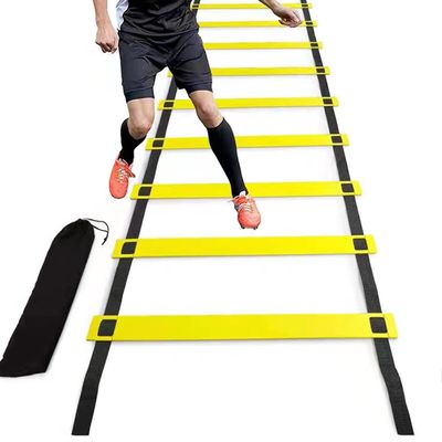 ABPETE Agility Ladder Speed Training Equipment12 Rung 20ft Footwork Ladder with Free Carry BagSpeed Ladder for Football Footwork Exercise,Football Training Equipment