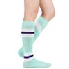 Century Star Knee High Striped Socks for Women - Long Thin Tube Sports Thigh High Socks Tall Stockings 1 Pack Mint Blue view 4
