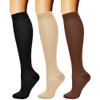 CHARMKING Compression Socks for Women & Men Circulation (3 Pairs) 15-20 mmHg is Best Support for Athletic Running Cycling (2X,Multi 54) view 1