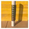 GZHERVICES Anti-Climbing Thorns, Duct Channel Defensive Spikes Drain Pipe Climbing Thorns Spikes Cover Hot Dip Galvanized Anti-Theft Anti Climbing Spikes with Screws (Color : Gold-4pc, Size : 60MM) view 1