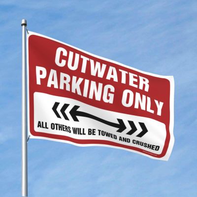 Student Athlete Flag Cutwater Parking Only Flag Outdoor Porch Decor Car Flags For Room (Size : 152X244CM)