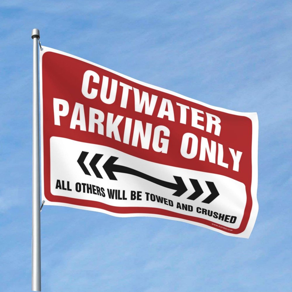 Student Athlete Flag Cutwater Parking Only Flag Outdoor Porch Decor Car Flags For Room (Size : 152X244CM)