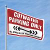 Student Athlete Flag Cutwater Parking Only Flag Outdoor Porch Decor Car Flags For Room (Size : 152X244CM) view 1