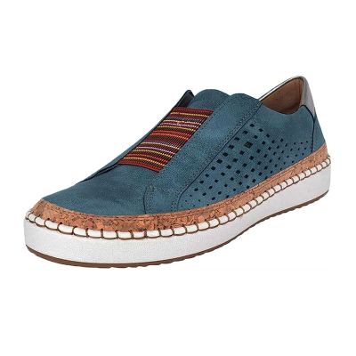 Ladmiple Platform Shoes For Women Dressy Silver Womens Low Top Canvas Sneakers Slip On Casual Walking Shoes Dressy Summer Fashion Comfortable Non Slip Flats Loafers