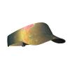 Beautiful Galaxy Print Adult Sunscreen Visor Cap Sports Adjustable Sun Hat Cap for Beach Pool Golf Tennis Unisex view 2