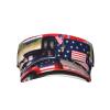 4th of July Patriotic Truck Print Adult Sunscreen Visor Cap Sports Adjustable Sun Hat Cap for Beach Pool Golf Tennis Unisex view 1