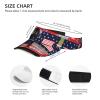 4th of July Patriotic Truck Print Adult Sunscreen Visor Cap Sports Adjustable Sun Hat Cap for Beach Pool Golf Tennis Unisex view 4