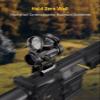 CVLIFE FoxSpook Motion Awake Red Dot Sight,1x20mm 2MOA Red dot Scope Auto On & Off Compact Optics with Low Profile and Lower 1/3 Co-Witness Mount, Flip Up Lens Covers and 12 Brightness Button Settings view 4