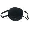 Camping Plate Storage Bag Kitchen Cookware Bag Plate Dish Bowl Pot Tableware Bag for Barbecue Backpacking Picnics Beach Outdoor Activities, Black view 1