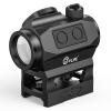 CVLIFE JackalHowl Compact Green Dot Sight, 2 MOA Motion Awake Green Dot Optics Reflex Sights,IPX7 Waterproof Scope with Low Mount and Co-Witness Riser Mount view 1