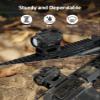 CVLIFE JackalHowl Compact Green Dot Sight, 2 MOA Motion Awake Green Dot Optics Reflex Sights,IPX7 Waterproof Scope with Low Mount and Co-Witness Riser Mount view 3