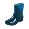 Women Shoes Short Rain Boots For Womens Ankle Rainboot Slip On Garden Boot Rubber Shoes Wedges Boats for (Green, 7.5) view 1