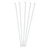 X AUTOHAUX 36 Pcs 14G J Bend 260mm x 2mm Bike Bicycle Spokes with Nipples Steel Silver Tone view 4