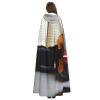 BrUgui Violin and Book Cloak Hooded Women Men - Hood Costume for Halloween, Hooded Cloak Parties, and Cosplay Cape view 2