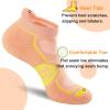 SAPJYA Womens Ankle Comfort Cushioned Anti-blister Wicking Athletic Running Socks 5 Pairs view 4