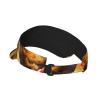 A Brood of Chickens Print Adult Sunscreen Visor Cap Sports Adjustable Sun Hat Cap for Beach Pool Golf Tennis Unisex view 3