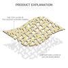 3x4m Camouflage Woodland Netting Beige, 210D Oxford 2x3m Shade Cloth Greenhouse Shading Net, Camo Netting Camping Hunting Shooting Hide Sunscreen Nets for Decoration Theme Party Making Dens Shelter ( view 2