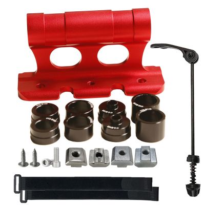 IUPPA Bicycle Front Fork Mount Bracket Car Roof Bike Fixing Rack Quick Release Car Bicycle Front Fork Install Holder with Slider