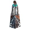 Brooklyn Bridge Cloak Hooded Women Men - Hood Costume for Halloween, Hooded Cloak Parties, and Cosplay Cape view 2