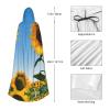 BrUgui sunflowers sun Cloak Hooded Women Men - Hood Costume for Halloween, Hooded Cloak Parties, and Cosplay Cape view 3