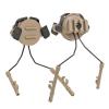 IUPPA Helmet Headset Rail Adapter Headset Bracket Headphone Mount Stand Support for 19-21mm Helmet Rail